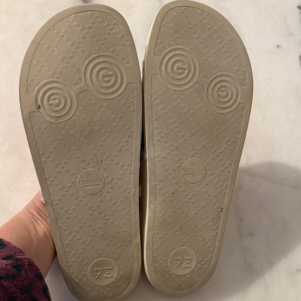 Gucci Floral Print Slippers - Multicolor - Picture 4 of 7